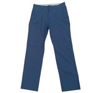Orvis Men's Navy Blue Trek Pants 32x32 All Weather Stretch Pockets Lightweight